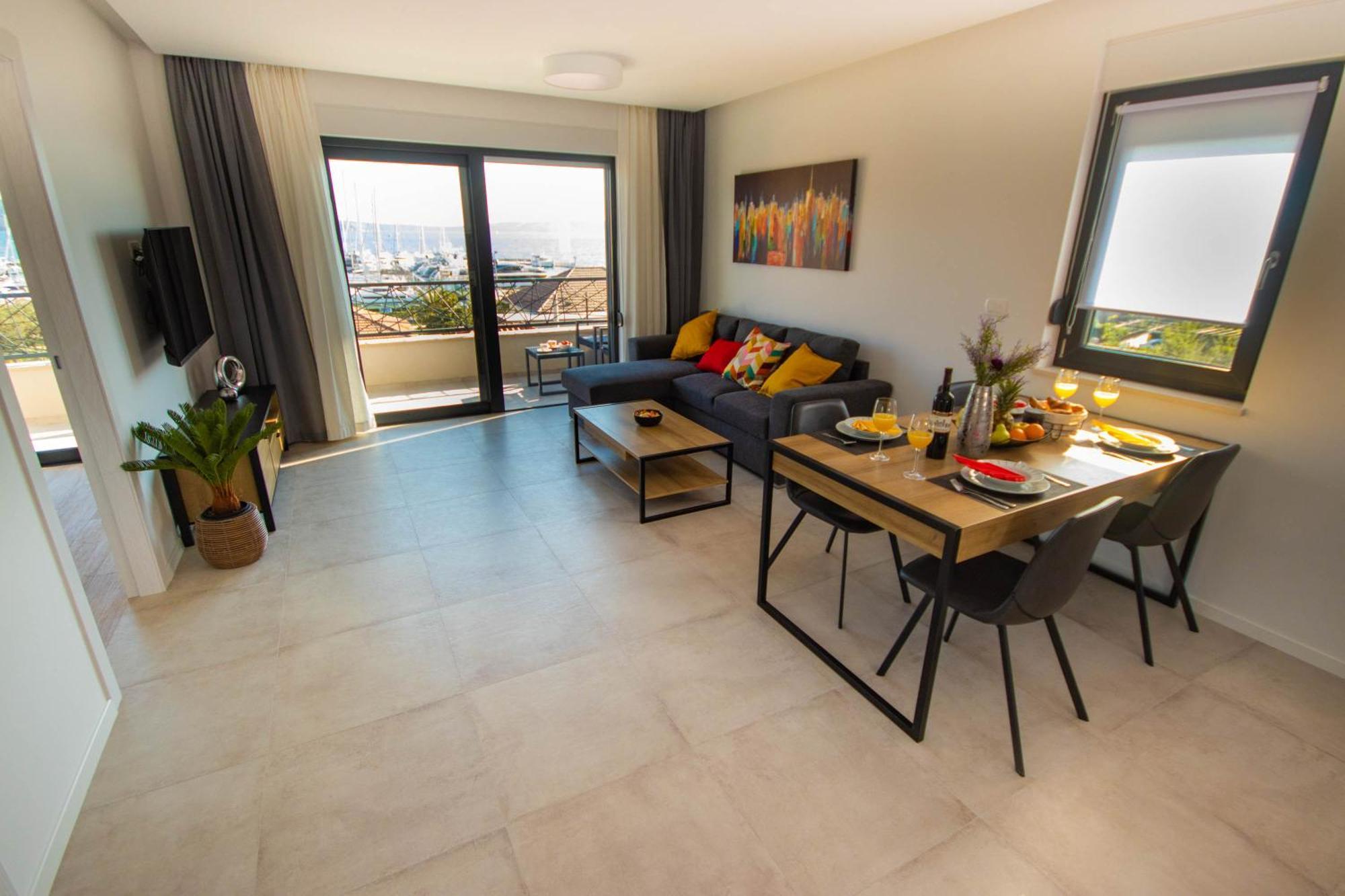 Apartmani Le-Lu Kastela Oda fotoğraf